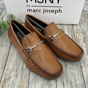 Marc Joseph Liberty Ave Loafer Driving Leather Golf Shoes Size 8.5